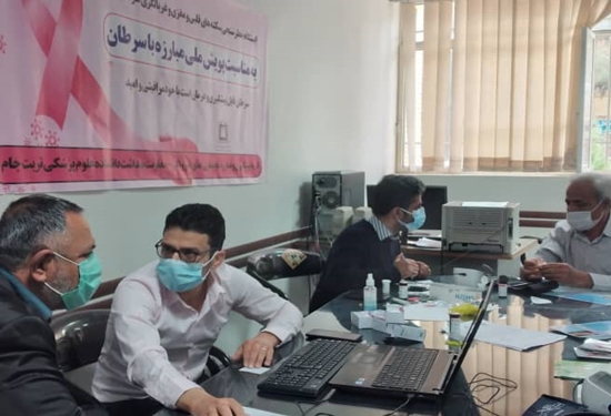 غربالگری بیماری های غیر واگیر به مناسبت هفته ملی سلامت مردان ایرانی در شبکه دامپزشکی تربت جام 